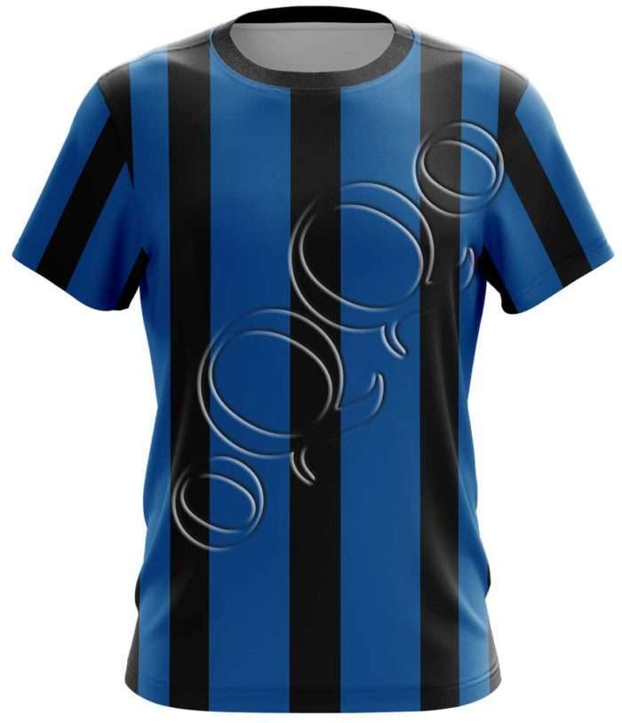 Çubuklu Forma Mavi Siyah  (6cm)