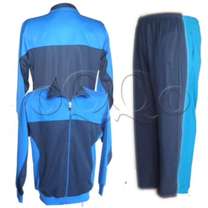 Klasik Spor Eşofman Lacivert Turkuaz 1706