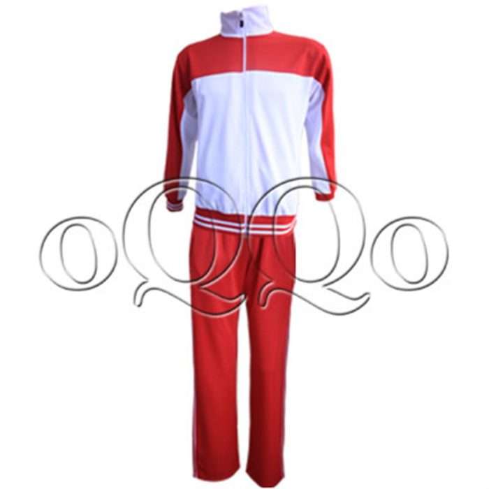 Klasik Spor Eşofman Takım 1706 Beyaz Kırmızı