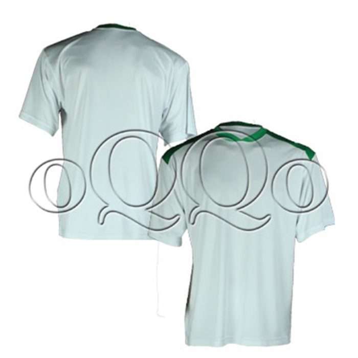 Klasik Spor Forma Beyaz Yeşil KFF003